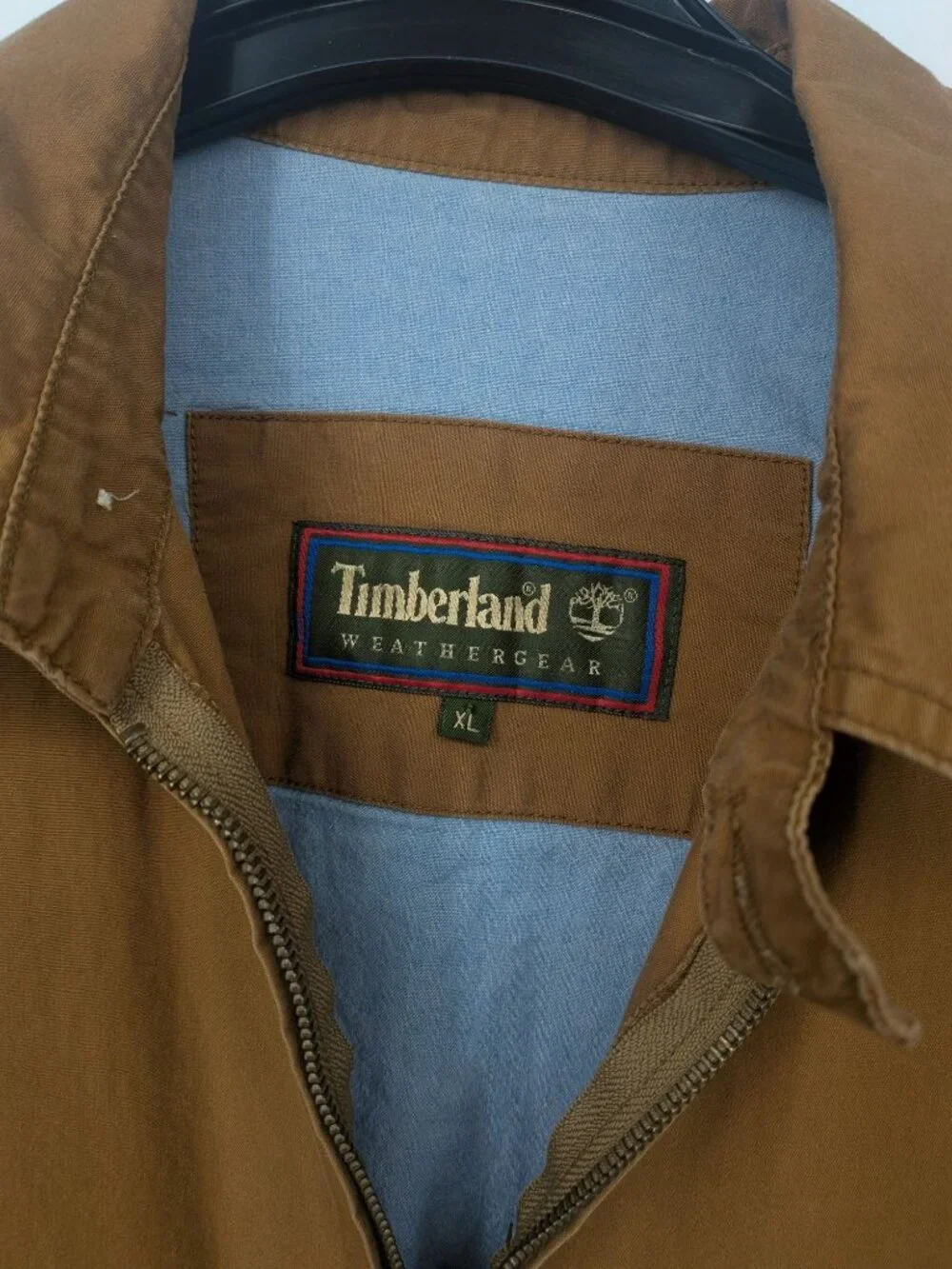Vtg Timberland Weathergear Brown Jacket Workwear Utility Gorpcore Y2K XLarge